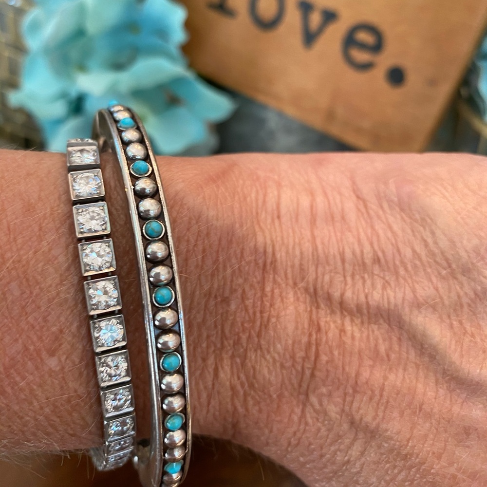 ⭐️SOLD⭐️Brighton “INDIE” Turquoise Bracelet & Ring - Picture 5 of 7